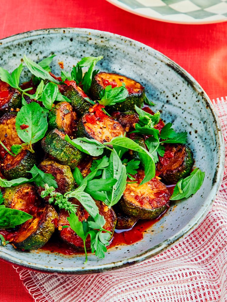 Sweet and Spicy Zucchini