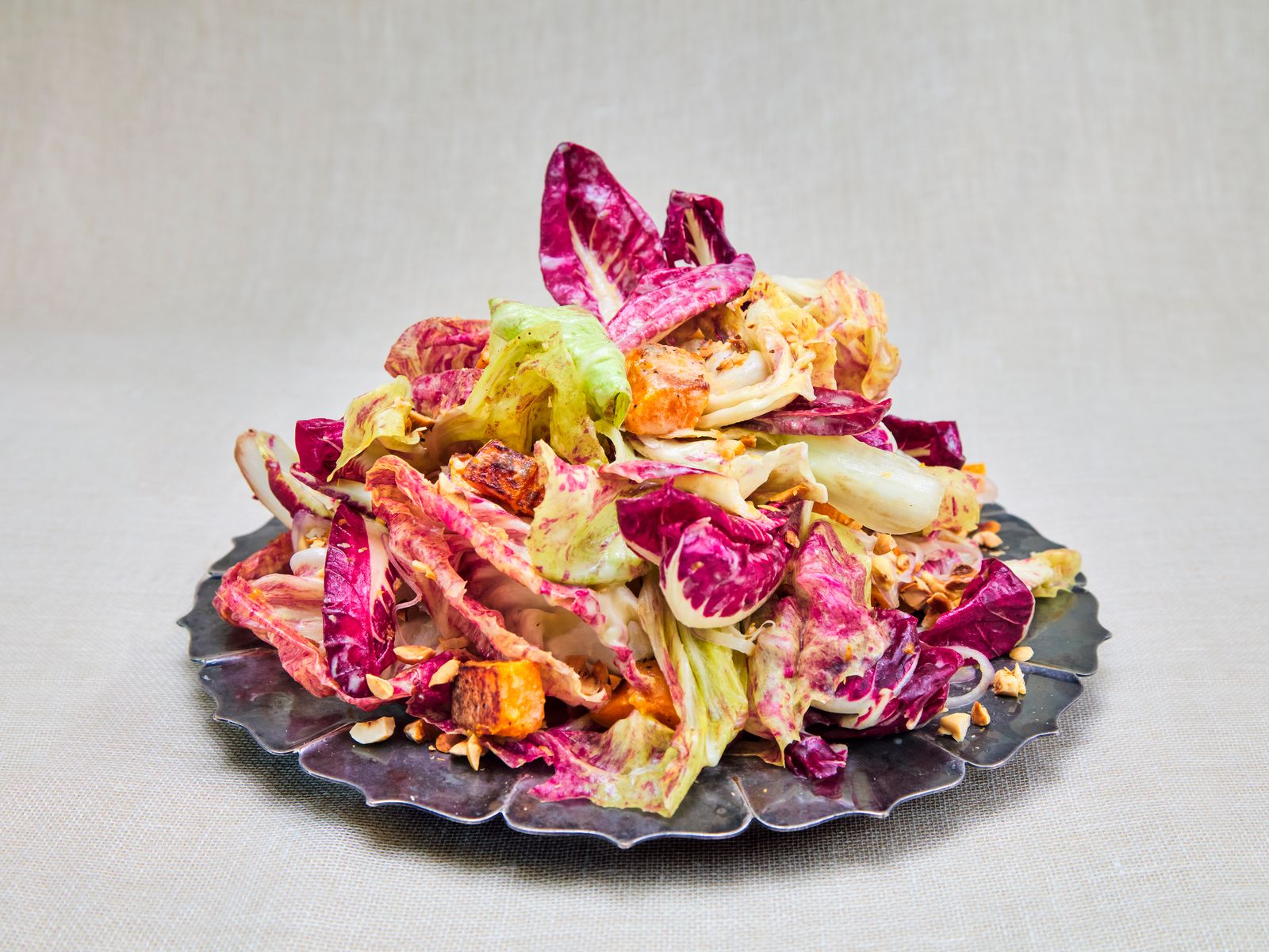 Radicchio Salad With Blue Cheese Dressing